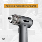 Kingsdun Sarjli Tornavida Seti 36 Parçali Manyetik Uç 5V 2500mAH - 5