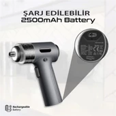 Kingsdun Sarjli Tornavida Seti 36 Parçali Manyetik Uç 5V 2500mAH - 4