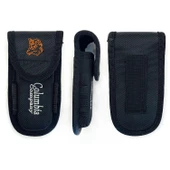 Columbia Company FST-3070-B Kamp Bıçağı Seti, Çakı, Fener ve Ateşleyici Magnezyum Çubuğu Üçü Bir Arada Yeşil - 7