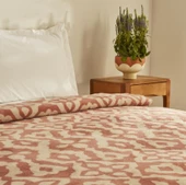 Karaca Home Rina Pembe Çift Kişilik Pamuklu Battaniye - 4