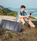 Solar Şarj 40W Güneş Enerjili Powerbank, Güç Ünitesi thumbnail 6