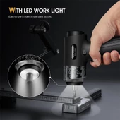 Kingsdun Sarjli Tornavida Seti 35 Parçali Manyetik Uç 5V 2500mAH - 4