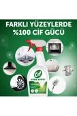 Cif Krem Sprey %100 Krem Gücü Yağ, Kireç, Kir, Pas Sökücü Leke Çıkarıcı 750 Ml 1 Adet - 4