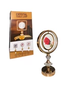 Sense D-19 Gold Işıklı Ayna Şarjlı Led’li Kademeli Dokunmatik Masa Lambası - 1