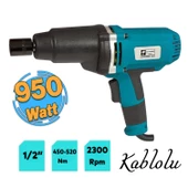 Kablolu Elektrikli Somun Sıkma 450-520 Nm 1/2"  Sökme Tabanca Araba Teker Lastik Bijon CAT-5820 thumbnail 1