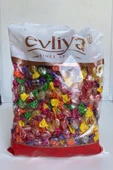 Evliya Şekerleme Bonbon Elmas Sert Atıştırmalık Ikramlık Bayram Şekeri 1 kg - 2