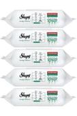 Sleepy VAE E-TİCARET Sleepy Easy Clean Yüzey Temizlik Havlusu 100 Yaprak Plastik Kapaklı (5 Li Set) - 1