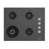 Altus ALA 189 GG Ankastre Cam Ocak 65 CM Gri - 1