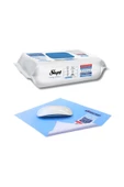 İntermop Sleepy Easy Clean Çamaşır Suyu Katkılı Yüzey Temizlik Havlusu 100 Yaprak + İntermop Slim Cam bezi - 2