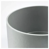 SUMUHOME NYPON DEKORATİF PLASTİK SAKSI GRİ 24 CM - 2