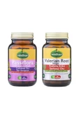 Passiflora Çarkıfelek Otu Kapsül + Valerian Root Kediotu Kapsül, Ikili Uyku Seti - 1