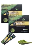 Black Natural Maça Karışık Toz Bitki Çayı 240 G 2 ADET Macha - 1
