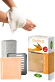 Zerdeçal Sabunu Ve Banyo Kesesi, Katı Sabunluk - 1