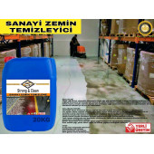Sanayi Zemin Yağ Temizleyicisi 20kg - 2