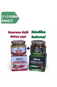 HİNDİBA KAHVESİ & GUARANA ÖZLÜ DETOX ÇAYI FORM SETİ - 1
