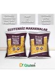 Dr.Gluten Glutensiz Burgu & Boru Makarna 12' Li Set (FUSİLLİ & PENNE) 400 gr X 6 6 Adet - 2