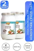 2 Adet Soğuk Sıkım Katı Hindistan Cevizi Yağı - 1