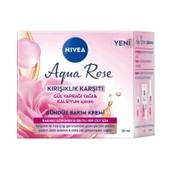 Nıvea Aqua Rose Kırışık Karşıtı Gündüz Bakım Kremi Tüm Ciltler 50 Ml - 1