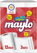 Maylo 3 Katlı Kağıt Havlu 12'Li 1 ADET - 1