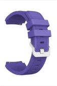 Lims Huawei Watch Gt2 Kordon Kayış Akıllı Saat Kordonu - 46mm - Mor Huawei Silikon Kordon 46mm - 1