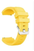 Lims Huawei Watch Gt2 46 Mm Kordon Kayış Akıllı Saat Kordonu - Sarı - 1