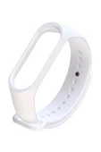Lims Xiaomi Mi Band 5 Beyaz Renk Silikon Kordon Kayış - 1