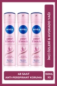 Nivea Kadın Sprey Deodorant Pearl&Beauty 150ml, 48 Saat Anti-perspirant Koruma, X3 Adet thumbnail 1