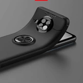 Xiaomi Mi 10T Lite 5G Uyumlu Kılıf Yüzüklü Silikon Kapak - 6