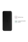 Xiaomi Redmi 20000 Mah Taşınabilir Hızlı Şarj Cihazı - Usb-c - 18w 2 Çıkışlı Powerbank - Siyah - 3
