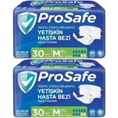 Prosafe Belbantlı Orta Boy M 30'lu 2 Adet Hasta Bezi - 1