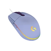LOGITECH G203 LIGHTSYNC 8000 DPI RGB KABLOLU GAMING MOUSE-LİLA - 1