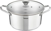 Tefal Simpleo B815S4 Tencere ve Tava Seti, 4 Parça, Paslanmaz Çelik/siyah, 49.1 x 35.3 x 13.3 cm - 3