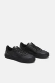 1408 S3 Sneakers Erkek Ayakkabı Siyah/Siyah - 4