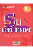 Okyanus Akademi Yayıncılık Okyanus 11. Sınıf Eşit Ağırlık 5 Li Deneme - 1