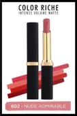 L'OREAL PARİS Color Riche Intense Volume Matte Ruj - 602 Nude Admirable - 3