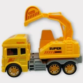 Sürtmeli Oyuncak İş Makinaları - Excavator - 2