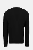 Bisiklet Yaka Regular Fit Next Unisex Sweatshirt Siyah - 2