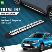Dacia Sandero 2 Stepway TrimLine Gri Yan Basamak 2013 2014 2015 2016 2017 2018 2019 2020 thumbnail 1