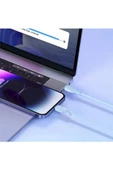 Pudding Serisi Type-C to Lightning iP Kablosu 20W Hızlı Şarj 1,2m iPhone 14 13 12 11 X uyumlu - 7