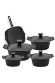 Arzu Çelik Katre 9 Parça Granit Tencere Seti thumbnail 1