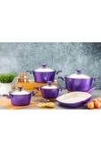 Arzu Çelik Katre 9 parça Seramik Tencere Seti thumbnail 1