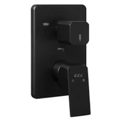 Eca Tiera Ankastre Mat Siyah Banyo Bataryası Sıva Üstü Grubu - 3 Yollu 102167335C1-K thumbnail 1