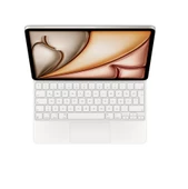 13 inç iPad Air (M2) için Magic Keyboard - Türkçe Q Klavye - Beyaz - 1