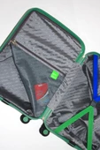 Benetton Büyük Boy %100 Polipropilen Valiz Yeşil Bnt2000 - 6