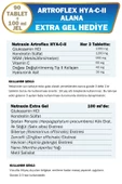 Nutraxin Artroflex Hya-C-II 90 Tablet + Extra Gel 100 ml Hediyeli thumbnail 3