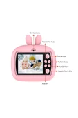 Torima TRM-CMR18 Pembe Dijital Video Fotoğraf Çocuk Kamerası Anlık Termal Resim Kağıt Baskılı Yazıcı - 2