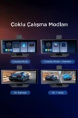 Torima T94c41 Wifi Bluetooth 4K Carplay Ön-Arka Araç Kamerası - 2