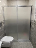 Teknesiz Duşakabin Mika Plastik Camlı ND412 - 1