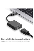USB 3.0 To HDMI Çevirici Dönüştürücü Kablo Adaptör - 2