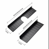 Metal Banyo Mutfak Düzenleyici Mutfak Organizer Şampuan Rafı 30 Cm - 5